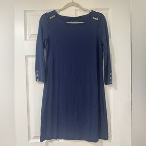 Lilly Pulitzer UPF 50 Sophie Dress in True Navy